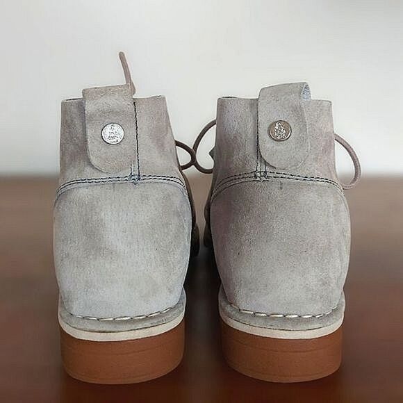 Hush Puppies Cyra Catelyn Ankle Boots silver grey 5M / EU 36 - Picture 5 of 10